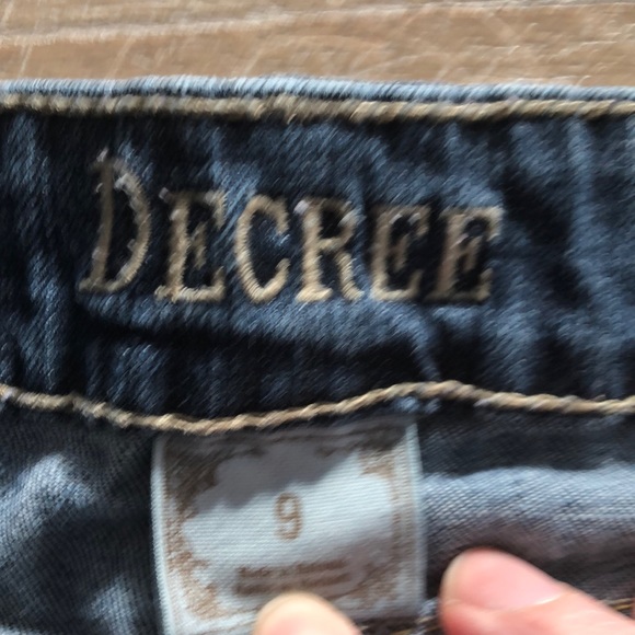 Decree Boot Cut Jeans 9 Juniors - Picture 2 of 4
